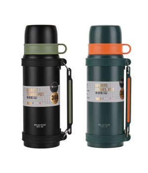 Large Capacity 60oz/1800ml Thermos Flask Outdoor Camping Insulation Kettle Thermos