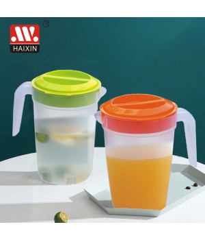 2L 2000ml 67oz beer milk tea pitcher drink hot cold juice pots with lids handle bottle plastic water jug kettle