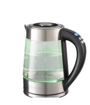 Factory Wholesale Quick Heating Electric Kettle, Home Hotel Glass Hot Water Kettle