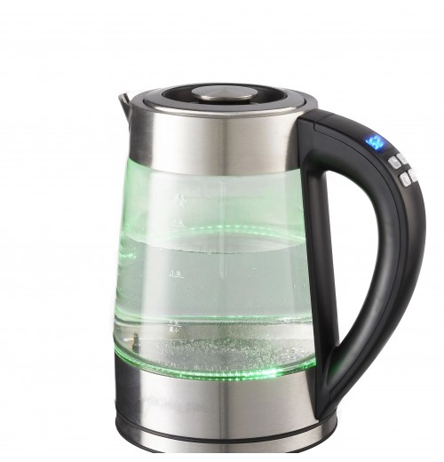 Factory Wholesale Quick Heating Electric Kettle, Home Hotel Glass Hot Water Kettle