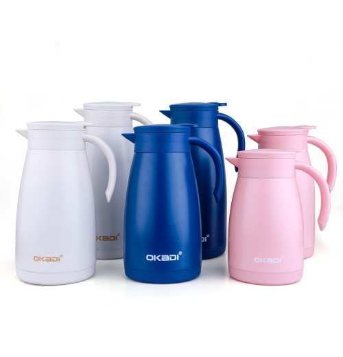 Hot Sales 1200ml Double Wall 304 Stainless Steel Vacuum Insulated Water Flask Coffee And Tea Pot