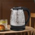 Household 1.8L Glass Electric Hot Water Kettle Boiled Water Kettle With Blue Led Indicative Light