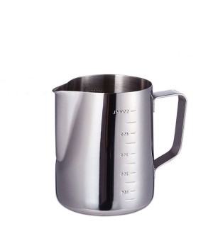 Wholesale Garland Cup Milk Coffee Espresso with Measurement Scales Milk Frothing Pitcher Stainless Steel Milk Jug