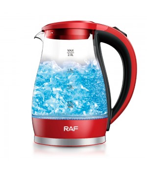 RAF Red Black Water Electric Kettle Kitchen Appliance Modern Popular Water Kettle Jug