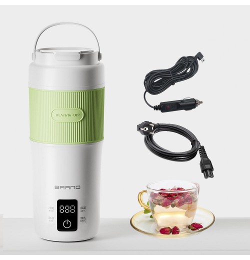 type C and AC portable small electric travel kettle mini heating cup portable electric car kettle good for travelers and student