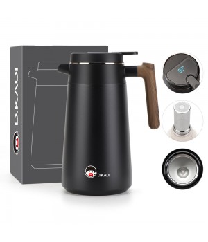 High Quality Classic Design 1680ML Multifunctional 18/8 Stainless Steel Vacuum Flask Double Wall Coffee and Water Pot