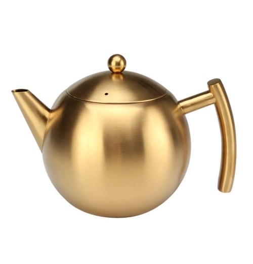 Stainless Steel Single Wall Restaurant Hotel Tea Pot